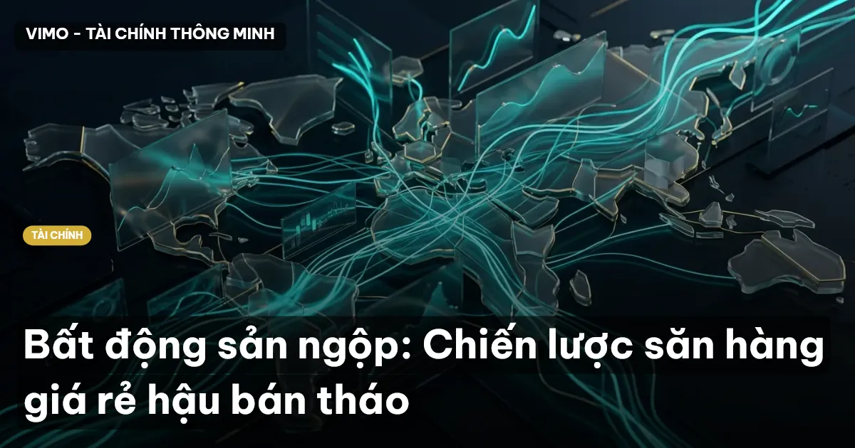 Bất động sản ngộp: Chiến lược săn hàng giá rẻ hậu bán tháo
