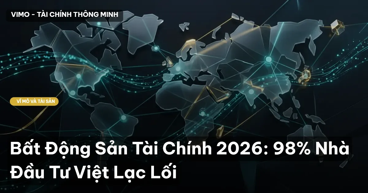 Bất Động Sản Tài Chính 2026: 98% Nhà Đầu Tư Việt Lạc Lối
