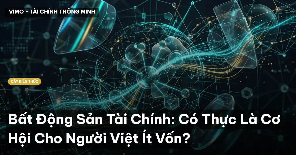 Bất Động Sản Tài Chính: Có Thực Là Cơ Hội Cho Người Việt Ít Vốn?