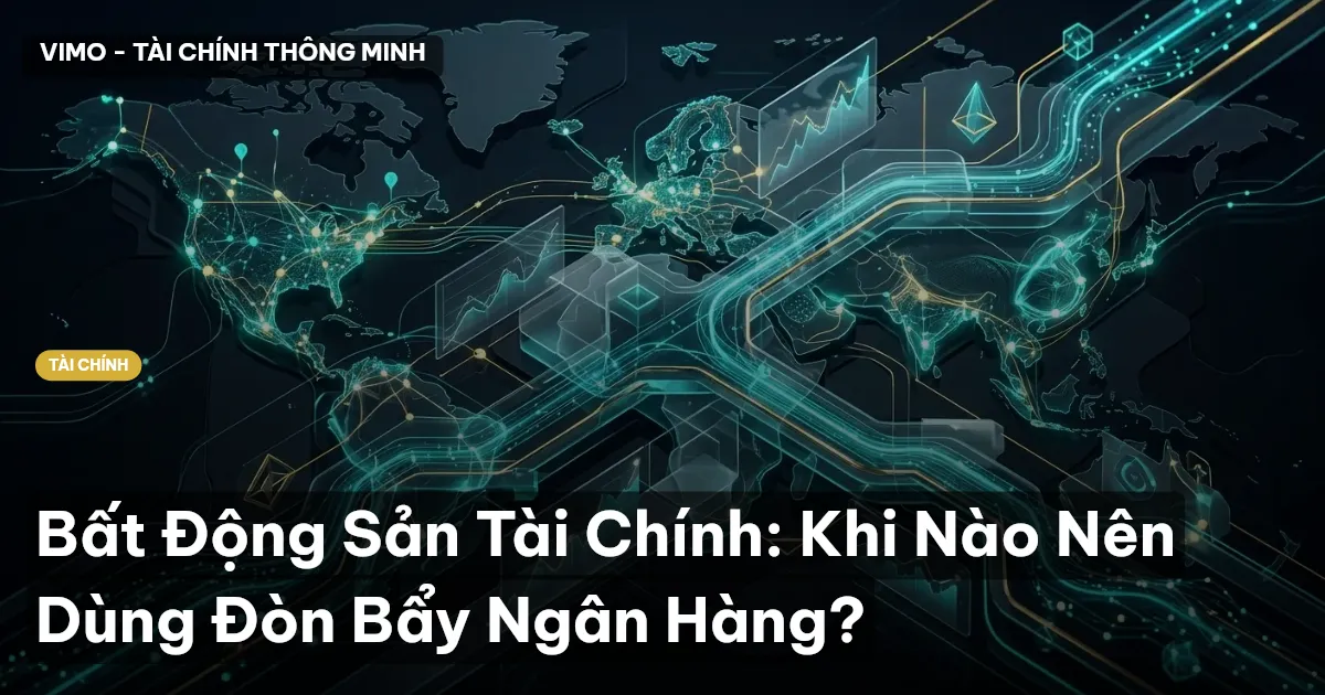 Bất Động Sản Tài Chính: Khi Nào Nên Dùng Đòn Bẩy Ngân Hàng?