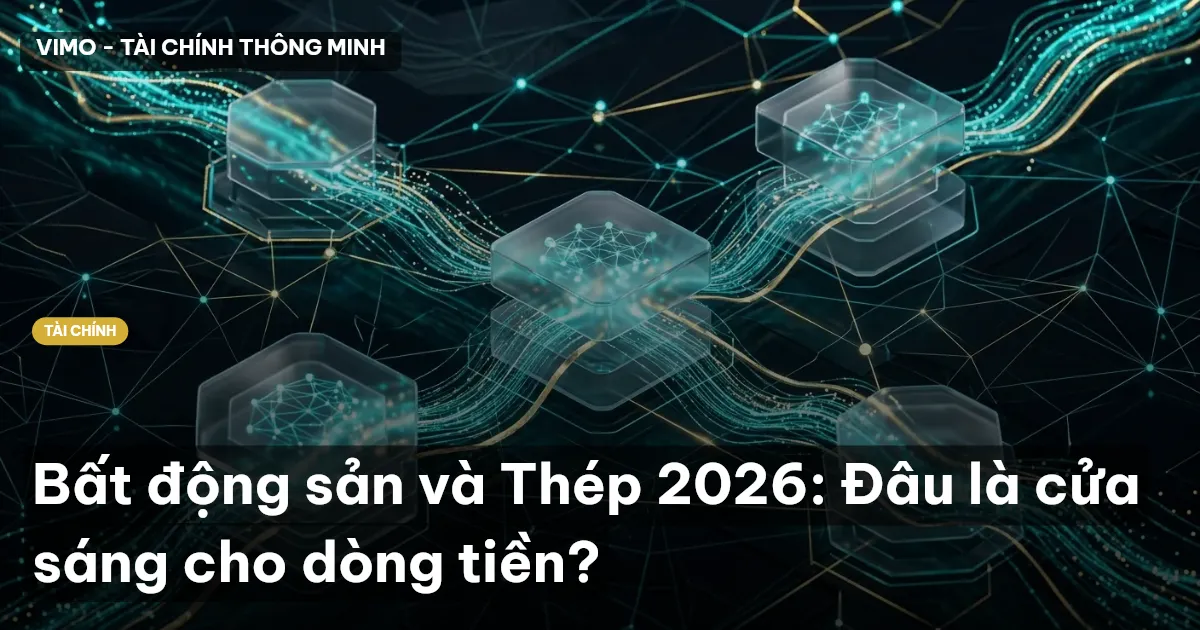 Bất động sản và Thép 2026: Đâu là cửa sáng cho dòng tiền?