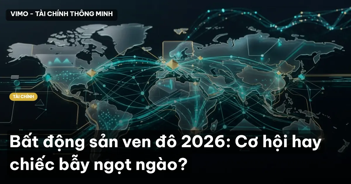 Bất động sản ven đô 2026: Cơ hội hay chiếc bẫy ngọt ngào?
