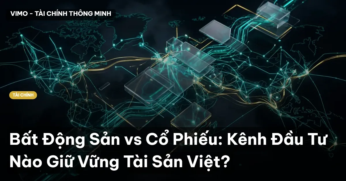 Bất Động Sản vs Cổ Phiếu: Kênh Đầu Tư Nào Giữ Vững Tài Sản Việt?