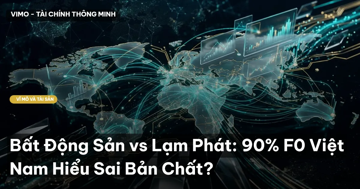 Bất Động Sản vs Lạm Phát: 90% F0 Việt Nam Hiểu Sai Bản Chất?
