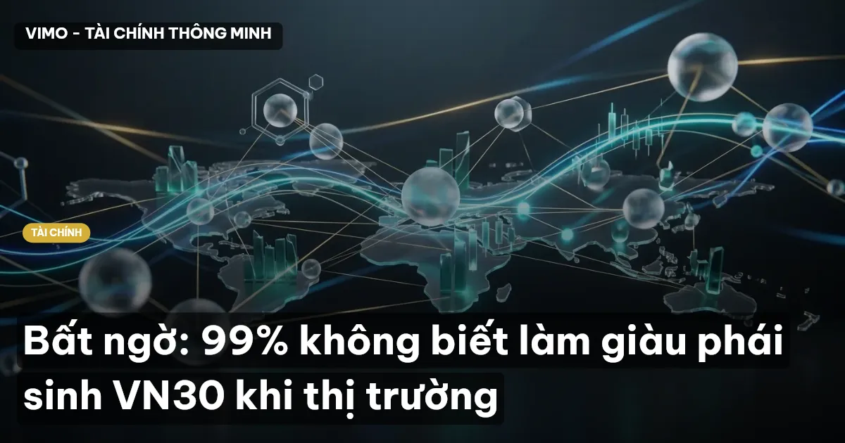 Bất ngờ: 99% không biết làm giàu phái sinh VN30 khi thị trường