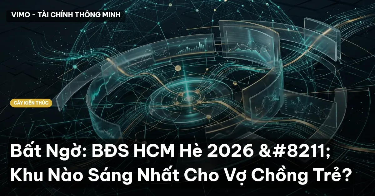 Bất Ngờ: BĐS HCM Hè 2026 – Khu Nào Sáng Nhất Cho Vợ Chồng Trẻ?