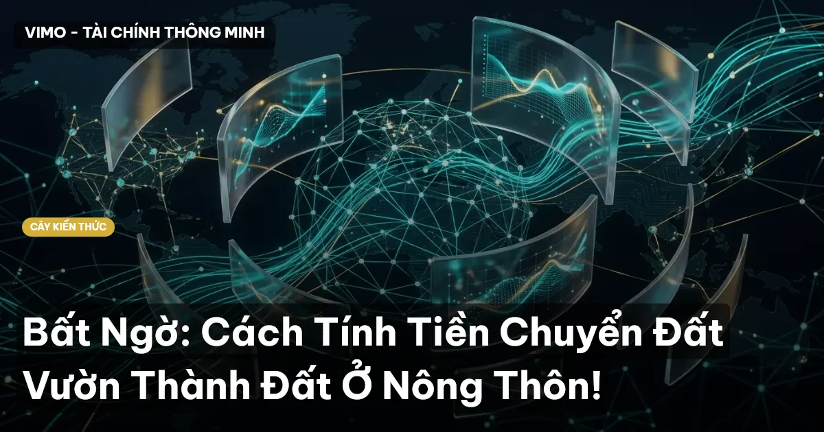 Bất Ngờ: Cách Tính Tiền Chuyển Đất Vườn Thành Đất Ở Nông Thôn!