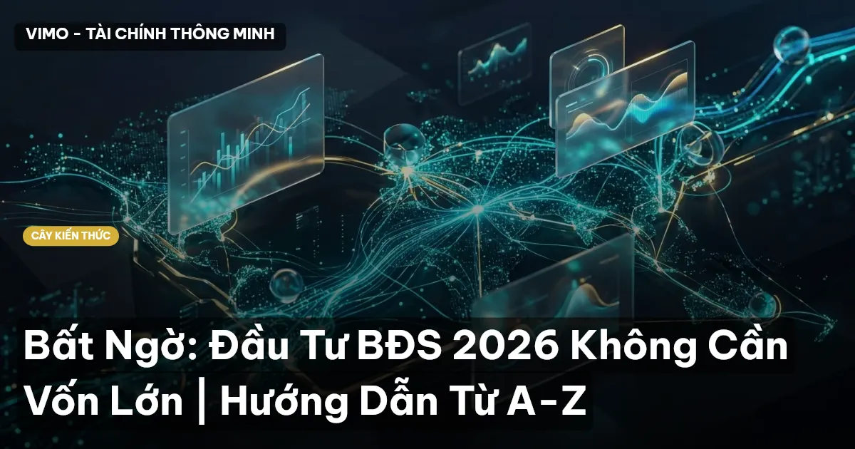 Bất Ngờ: Đầu Tư BĐS 2026 Không Cần Vốn Lớn | Hướng Dẫn Từ A-Z