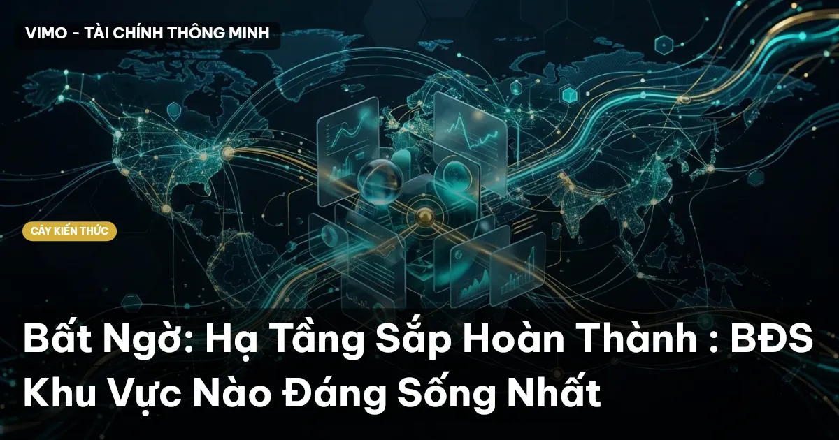 Bất Ngờ: Hạ Tầng Sắp Hoàn Thành : BĐS Khu Vực Nào Đáng Sống Nhất