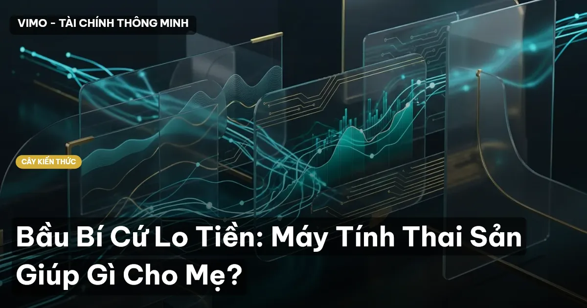 Bầu Bí Cứ Lo Tiền: Máy Tính Thai Sản Giúp Gì Cho Mẹ?