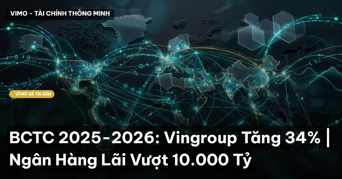 BCTC 2025-2026: Vingroup Tăng 34% | Ngân Hàng Lãi Vượt 10.000 Tỷ