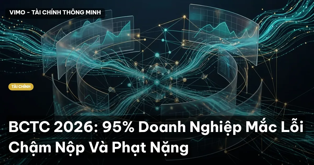 phạt chậm nộp bctc