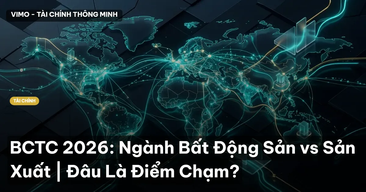 BCTC 2026: Ngành Bất Động Sản vs Sản Xuất | Đâu Là Điểm Chạm?