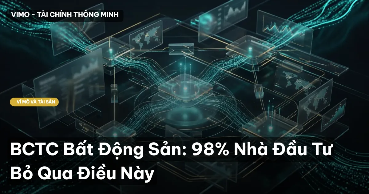 BCTC Bất Động Sản: 98% Nhà Đầu Tư Bỏ Qua Điều Này