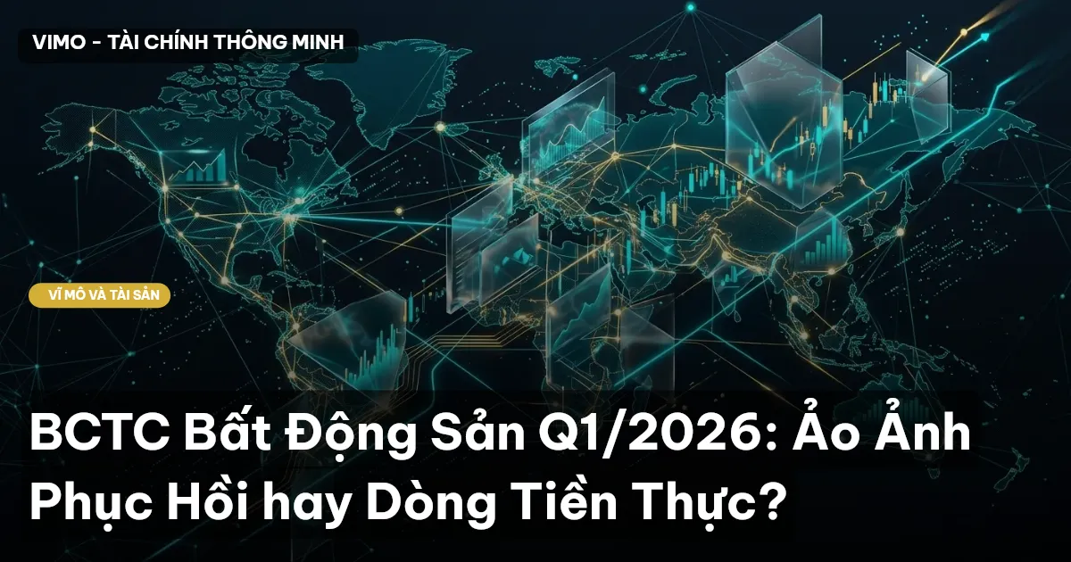 BCTC Bất Động Sản Q1/2026: Ảo Ảnh Phục Hồi hay Dòng Tiền Thực?