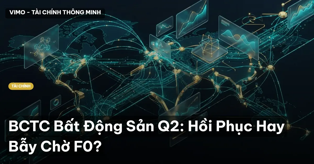 BCTC Bất Động Sản Q2: Hồi Phục Hay Bẫy Chờ F0?