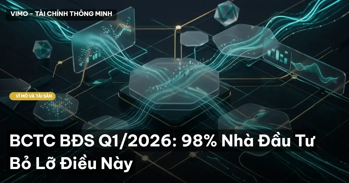 BCTC BĐS Q1/2026: 98% Nhà Đầu Tư Bỏ Lỡ Điều Này