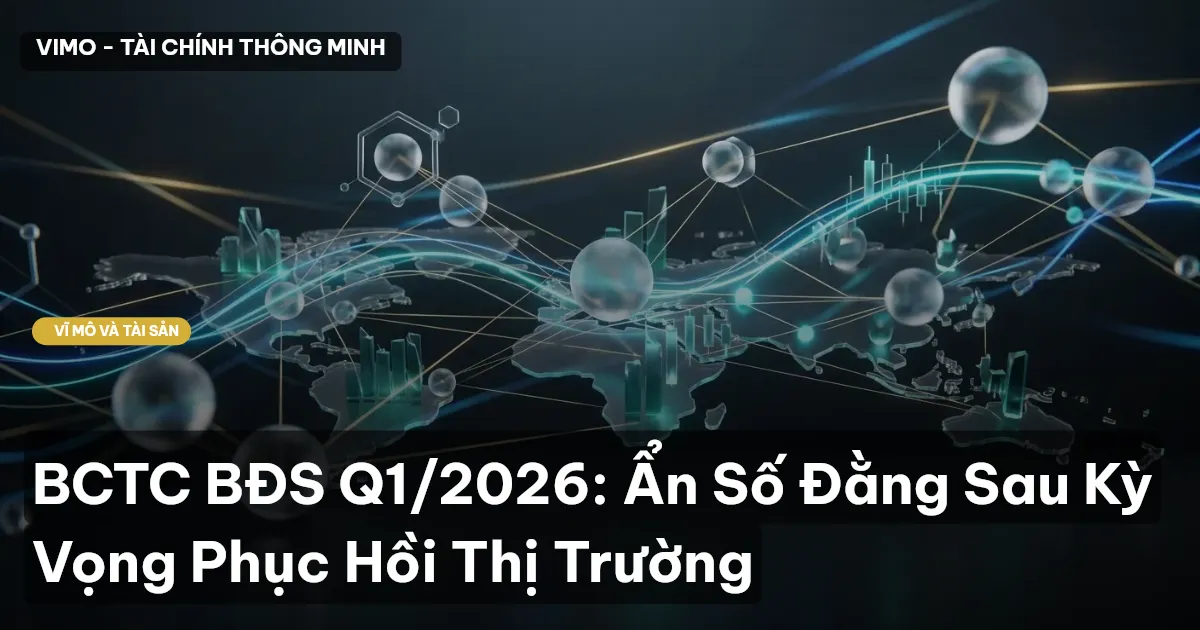 BCTC BĐS Q1/2026: Ẩn Số Đằng Sau Kỳ Vọng Phục Hồi Thị Trường