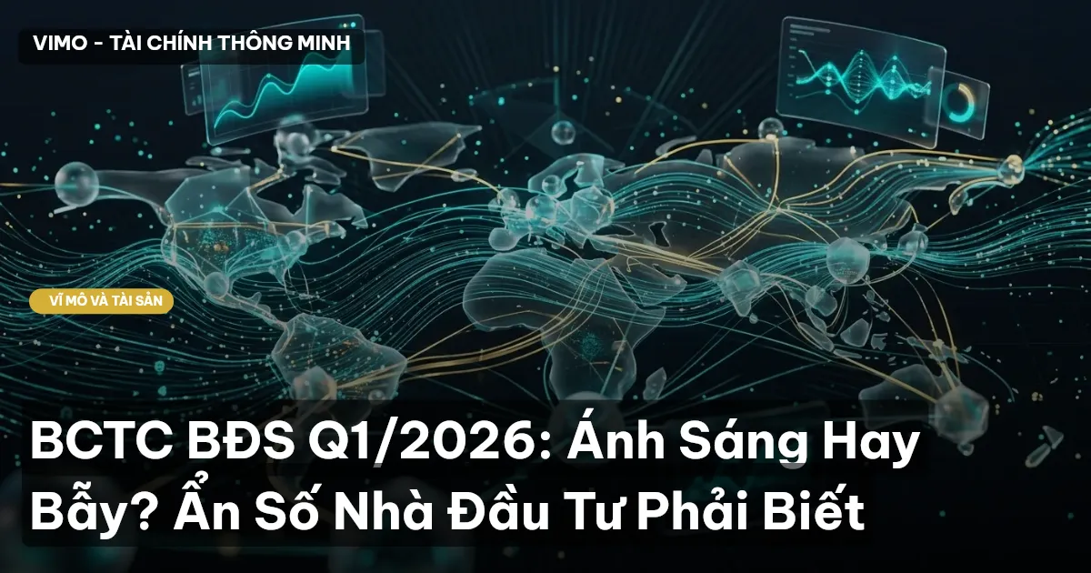 BCTC BĐS Q1/2026: Ánh Sáng Hay Bẫy? Ẩn Số Nhà Đầu Tư Phải Biết