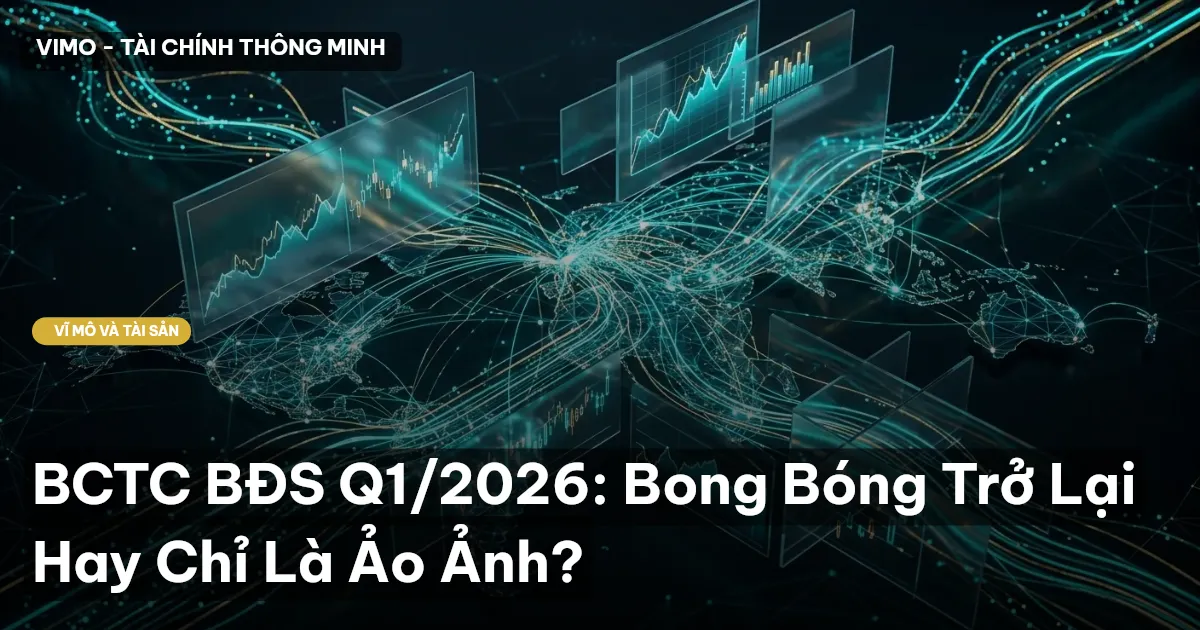 BCTC BĐS Q1/2026: Bong Bóng Trở Lại Hay Chỉ Là Ảo Ảnh?