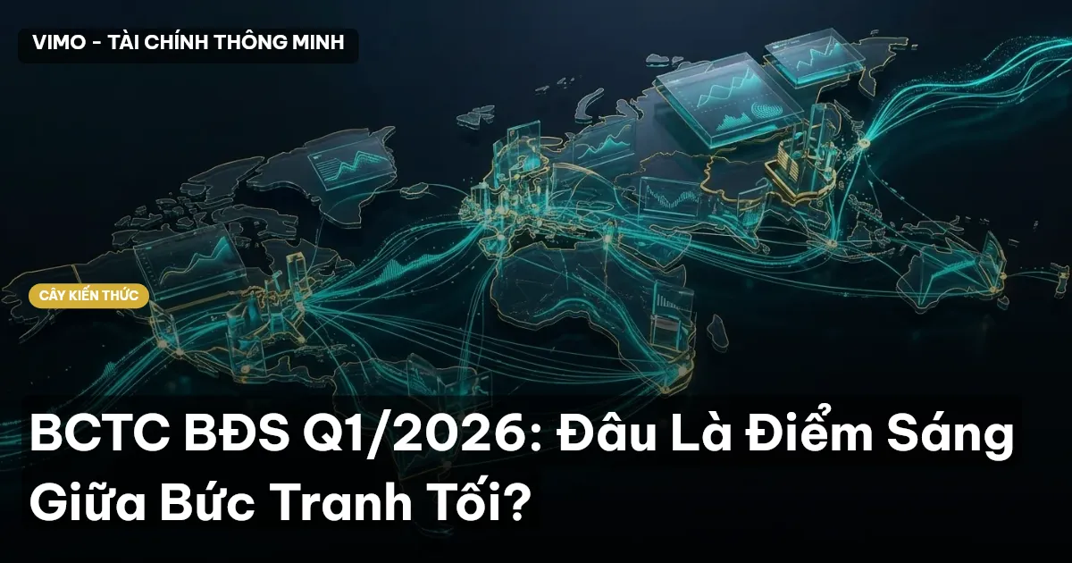 BCTC BĐS Q1/2026: Đâu Là Điểm Sáng Giữa Bức Tranh Tối?