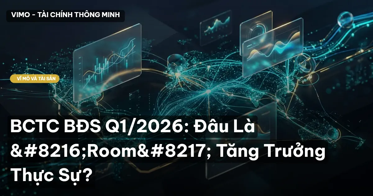 BCTC BĐS Q1/2026: Đâu Là 'Room' Tăng Trưởng Thực Sự?
