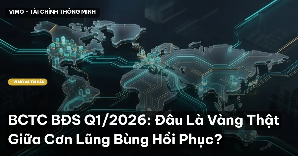 BCTC BĐS Q1/2026: Đâu Là Vàng Thật Giữa Cơn Lũng Bùng Hồi Phục?