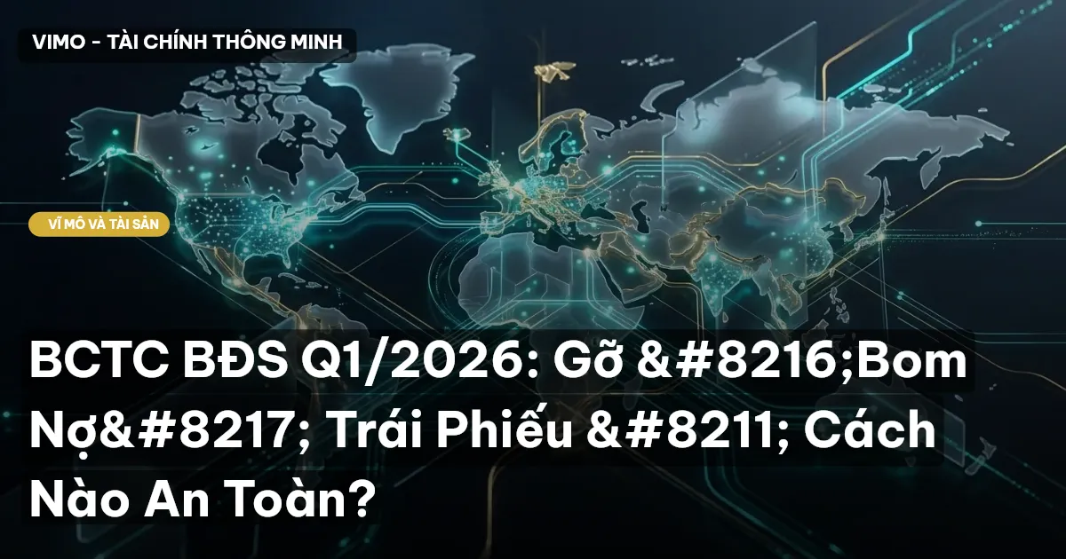 BCTC BĐS Q1/2026: Gỡ ‘Bom Nợ’ Trái Phiếu – Cách Nào An Toàn?