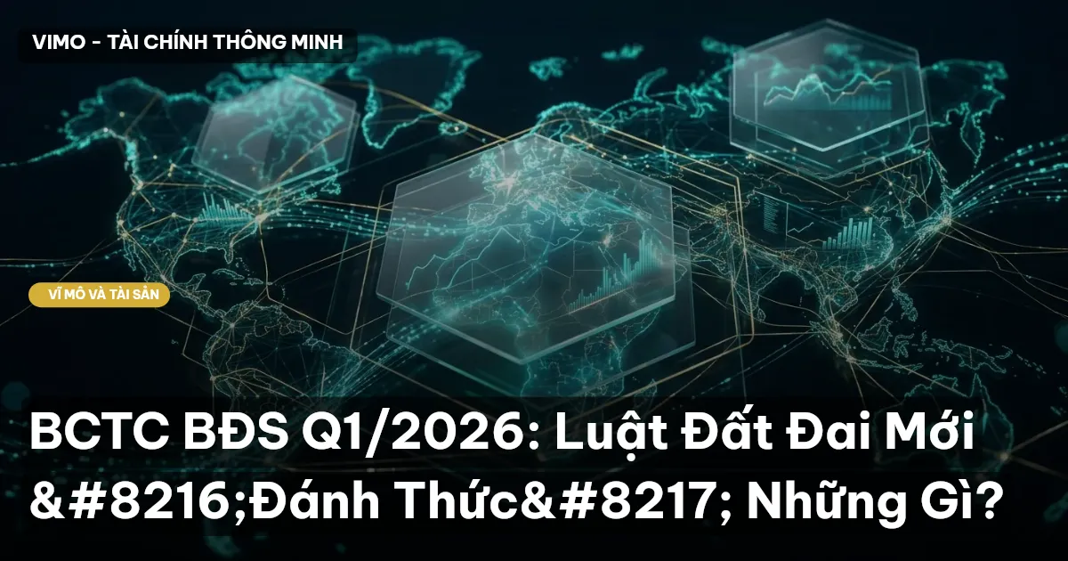 BCTC BĐS Q1/2026: Luật Đất Đai Mới 'Đánh Thức' Những Gì?