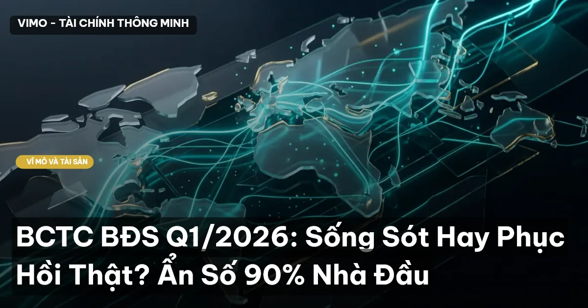 BCTC BĐS Q1/2026: Sống Sót Hay Phục Hồi Thật? Ẩn Số 90% Nhà Đầu