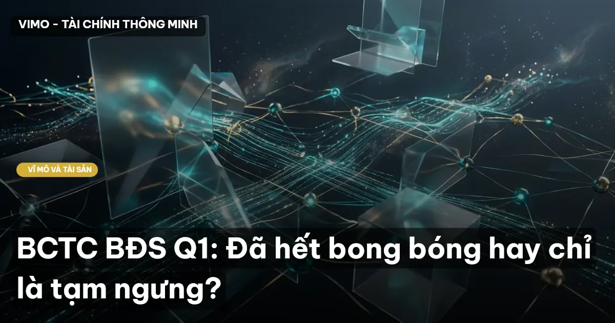 BCTC BĐS Q1: Đã hết bong bóng hay chỉ là tạm ngưng?
