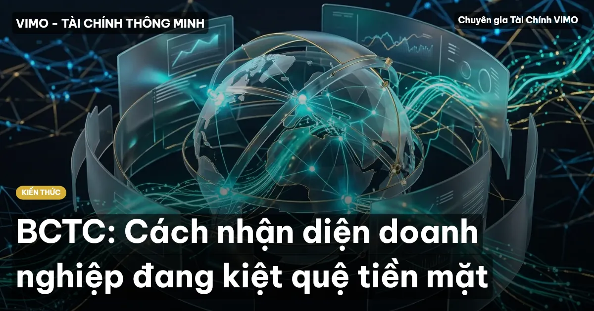 BCTC: Cách nhận diện doanh nghiệp đang kiệt quệ tiền mặt