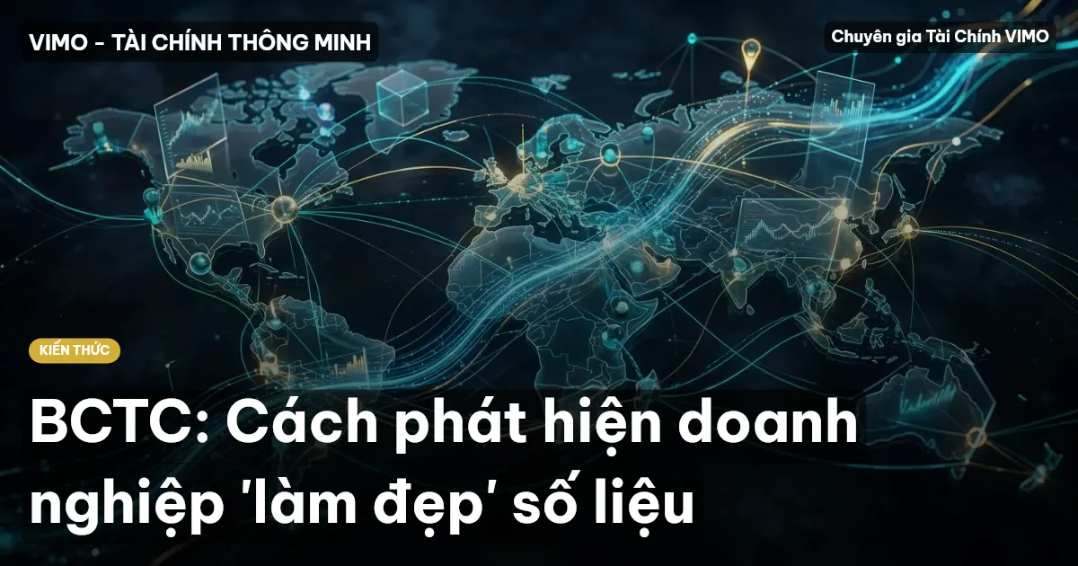 BCTC: Cách phát hiện doanh nghiệp 'làm đẹp' số liệu