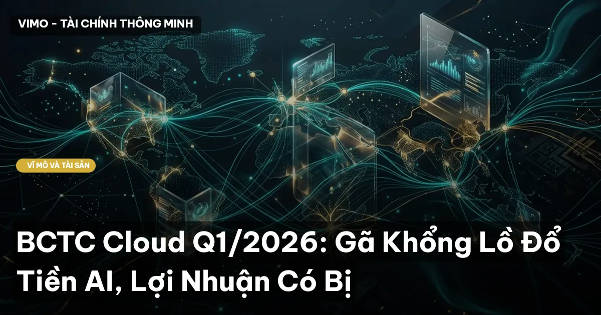 BCTC Cloud Q1/2026: Gã Khổng Lồ Đổ Tiền AI, Lợi Nhuận Có Bị