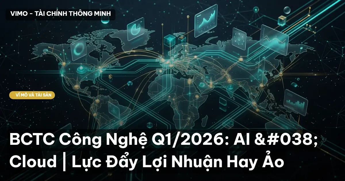 BCTC Công Nghệ Q1/2026: AI & Cloud | Lực Đẩy Lợi Nhuận Hay Ảo