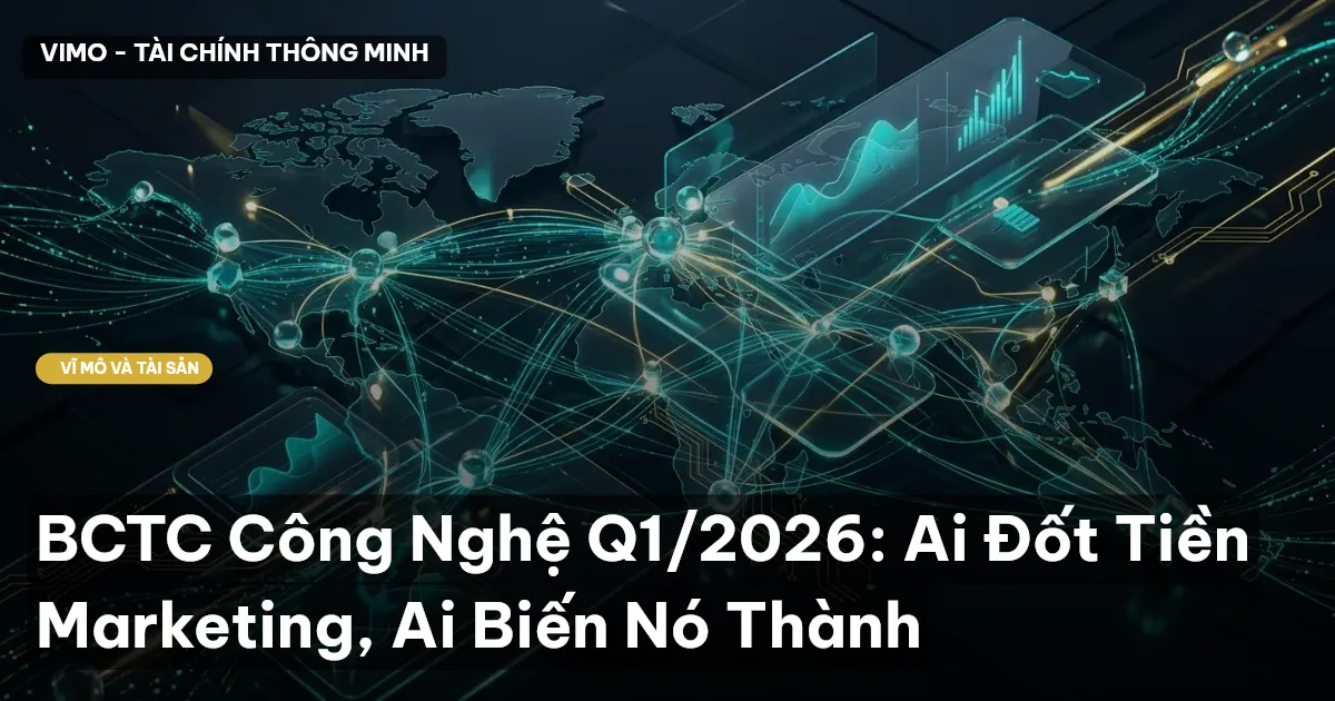 BCTC Công Nghệ Q1/2026: Ai Đốt Tiền Marketing, Ai Biến Nó Thành