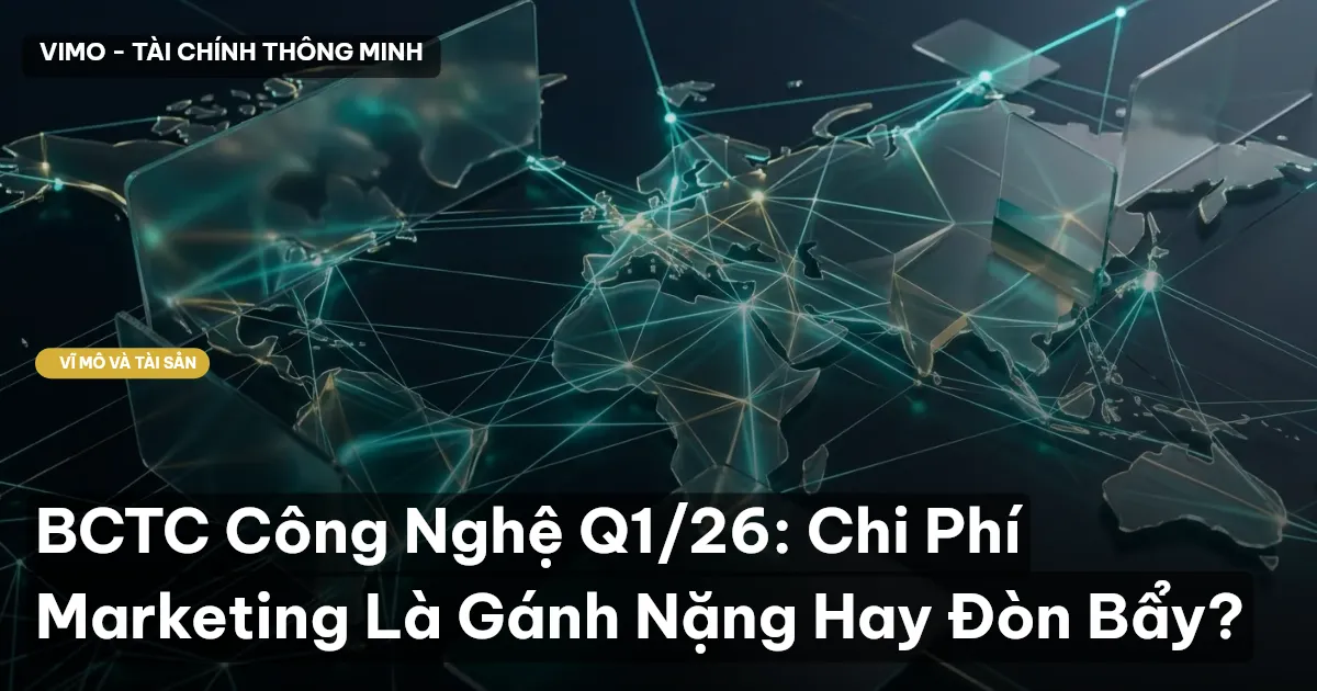 BCTC Công Nghệ Q1/26: Chi Phí Marketing Là Gánh Nặng Hay Đòn Bẩy?