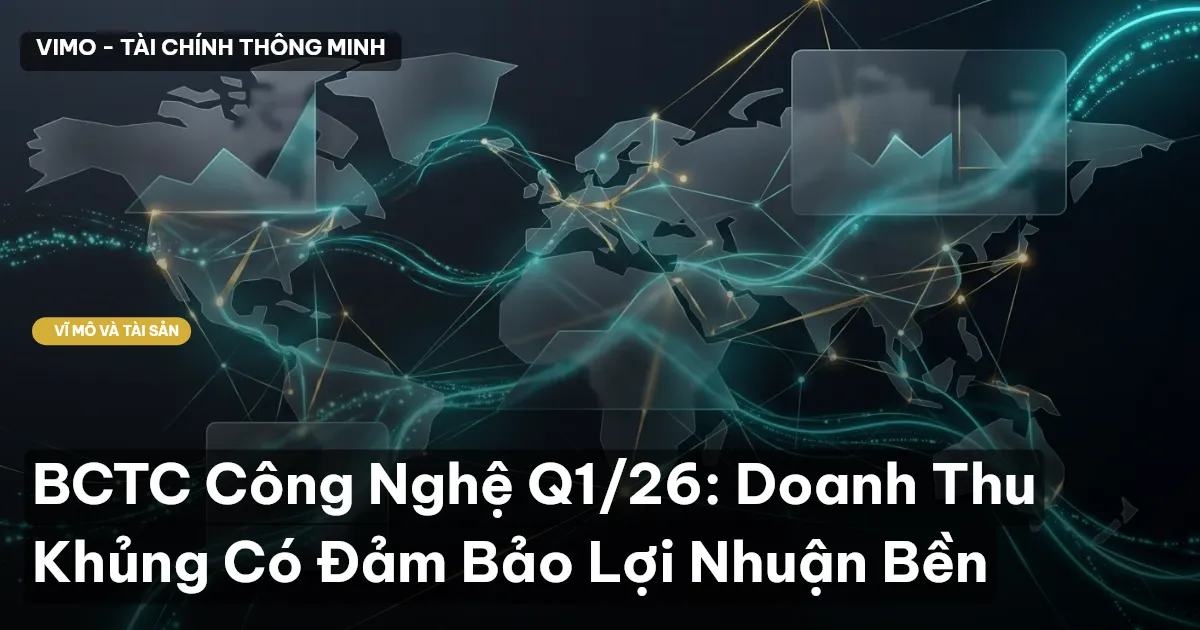 BCTC Công Nghệ Q1/26: Doanh Thu Khủng Có Đảm Bảo Lợi Nhuận Bền
