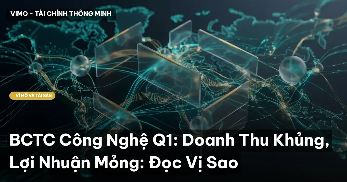 BCTC Công Nghệ Q1: Doanh Thu Khủng, Lợi Nhuận Mỏng: Đọc Vị Sao