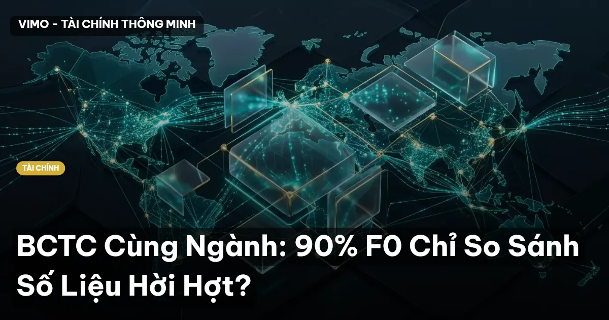 BCTC Cùng Ngành: 90% F0 Chỉ So Sánh Số Liệu Hời Hợt?