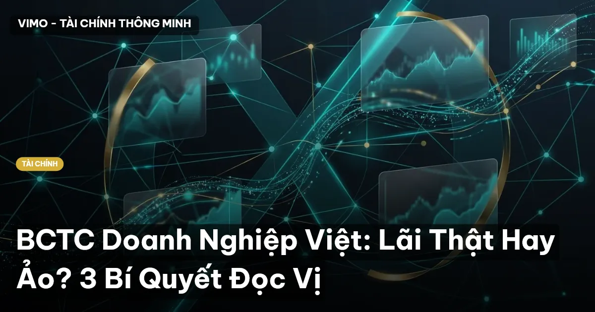 BCTC Doanh Nghiệp Việt: Lãi Thật Hay Ảo? 3 Bí Quyết Đọc Vị