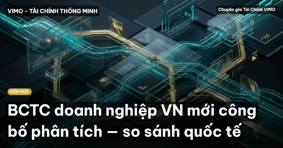 BCTC doanh nghiệp VN mới công bố phân tích — so sánh quốc tế
