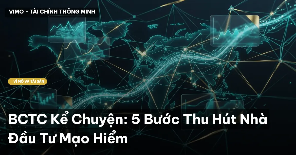 BCTC Kể Chuyện: 5 Bước Thu Hút Nhà Đầu Tư Mạo Hiểm