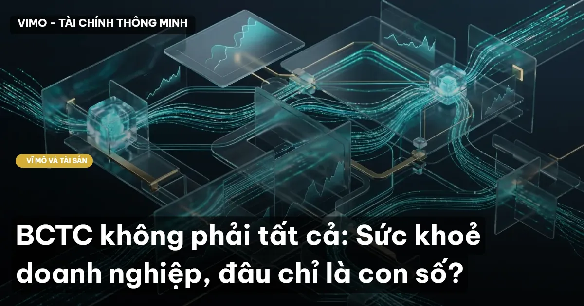 BCTC không phải tất cả: Sức khoẻ doanh nghiệp, đâu chỉ là con số?