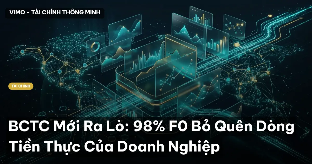 BCTC Mới Ra Lò: 98% F0 Bỏ Quên Dòng Tiền Thực Của Doanh Nghiệp