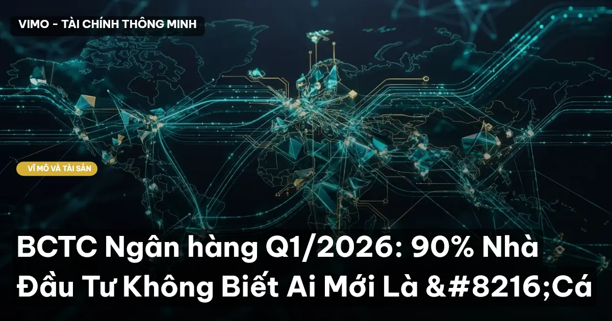 BCTC Ngân hàng Q1/2026: 90% Nhà Đầu Tư Không Biết Ai Mới Là ‘Cá