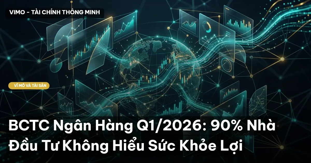BCTC Ngân Hàng Q1/2026: 90% Nhà Đầu Tư Không Hiểu Sức Khỏe Lợi