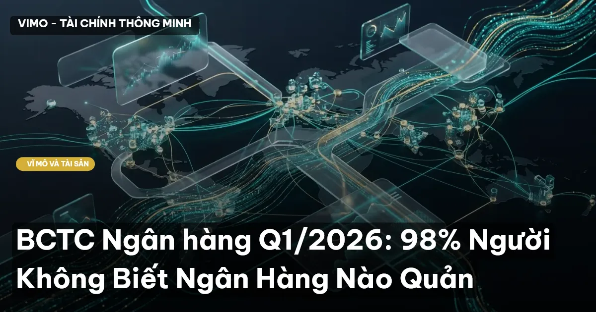 BCTC Ngân hàng Q1/2026: 98% Người Không Biết Ngân Hàng Nào Quản