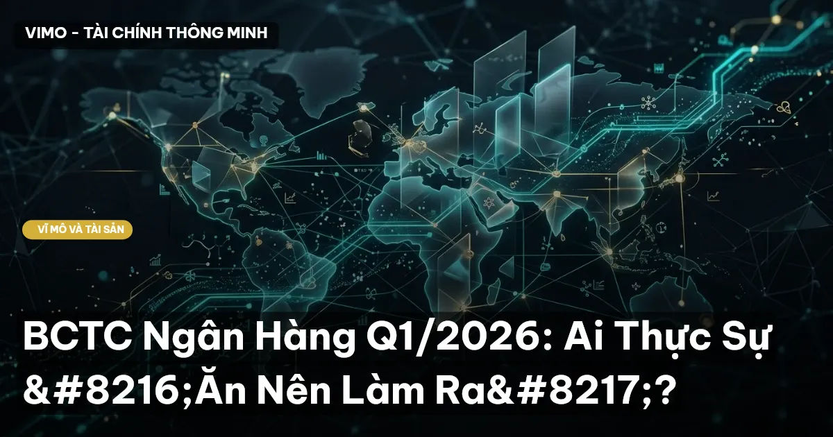 BCTC Ngân Hàng Q1/2026: Ai Thực Sự ‘Ăn Nên Làm Ra’?