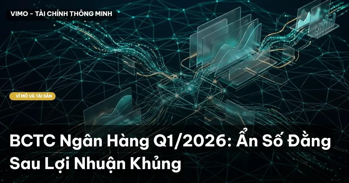 BCTC Ngân Hàng Q1/2026: Ẩn Số Đằng Sau Lợi Nhuận Khủng